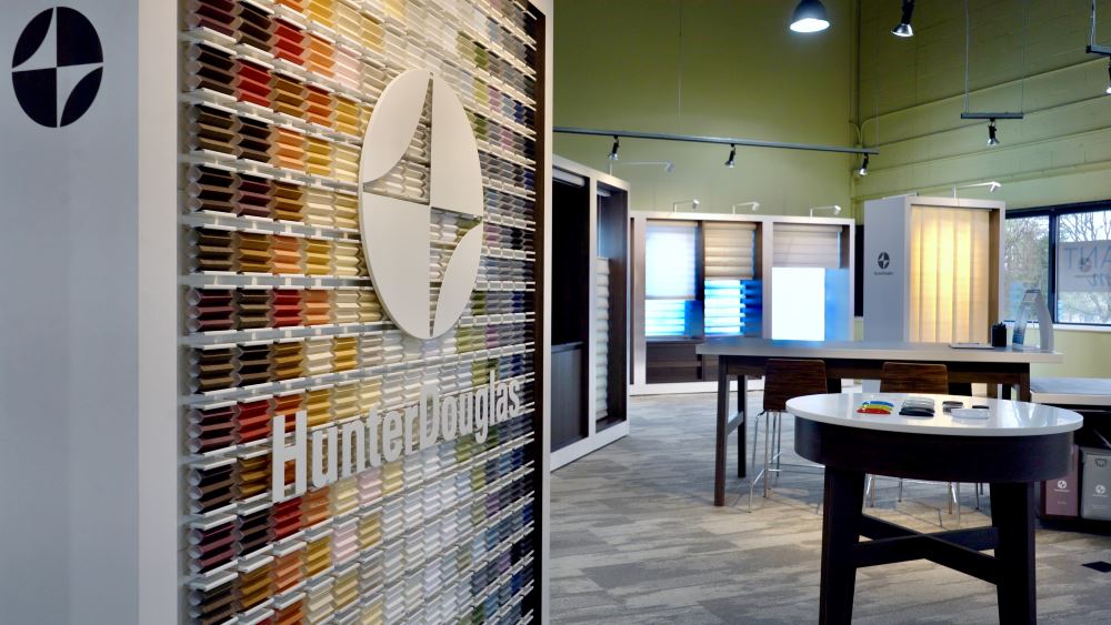 Custom Hunter Douglas Window Treatments Blinds Curtains Draperies Showroom